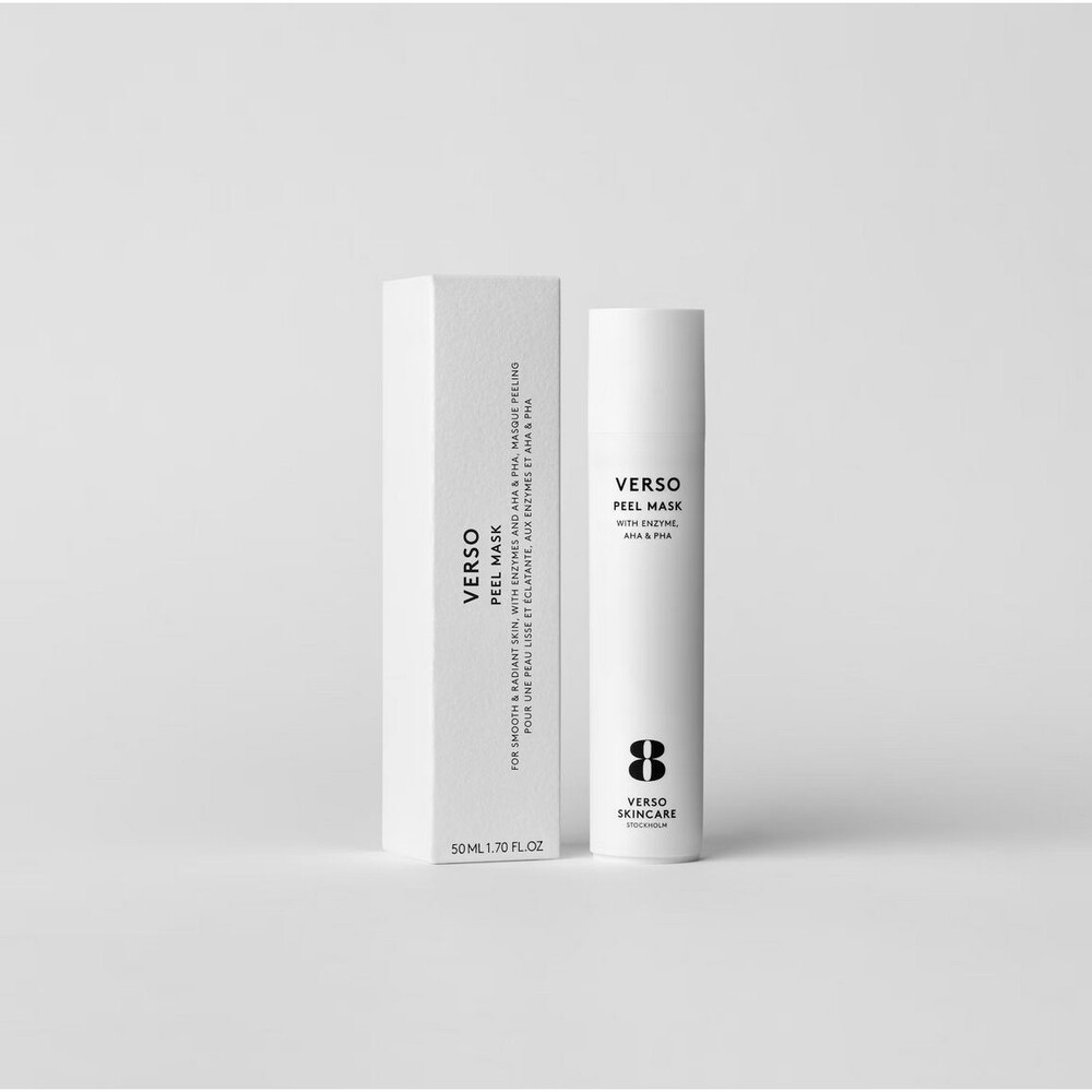 Verso Peel Mask with Enzyme AHA PHA Facial Mask 50ml/1.7 fl.oz New In Box